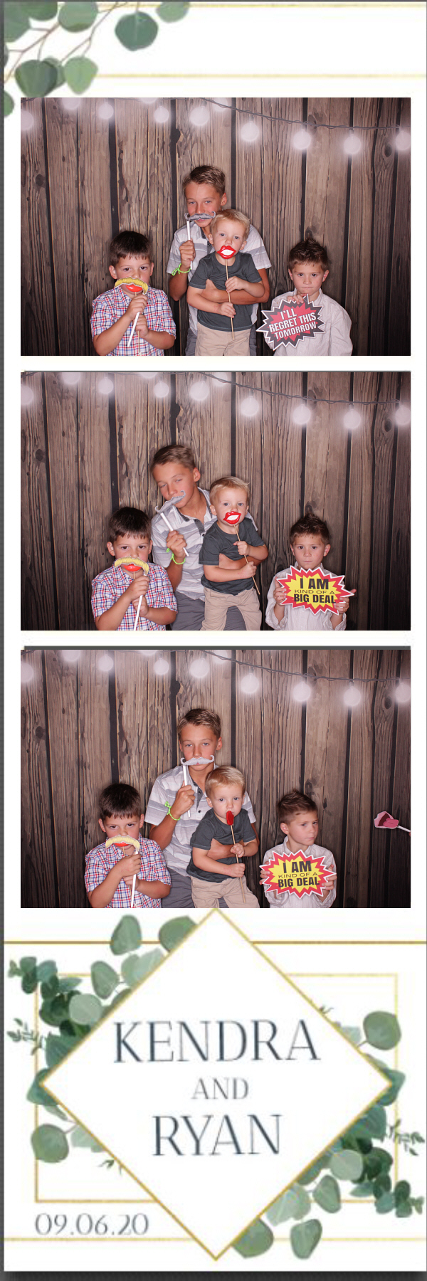 Kendra & Ryan | View more photos from the event at gallery.photoboothbillings.com/u/PhotoBoothBillings/Kendra-Ryan